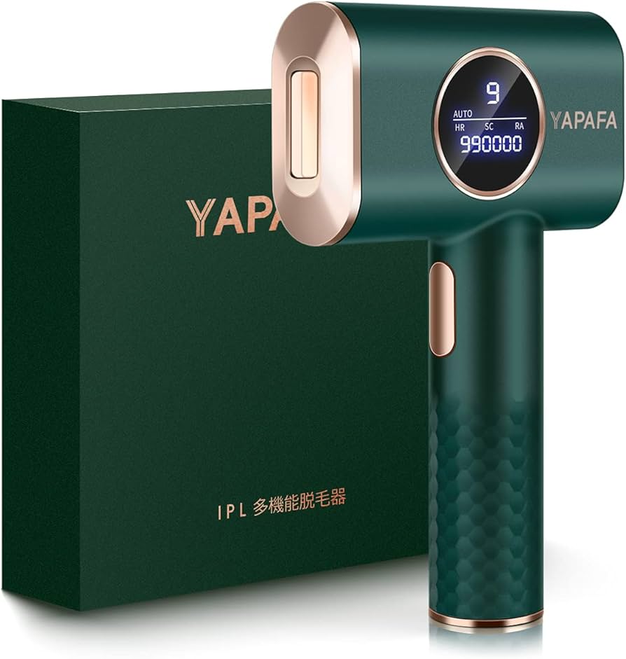 Amazon | YAPAFA 2022最新 脱毛器 光美容器 光脱毛器 9段階調節 99万発