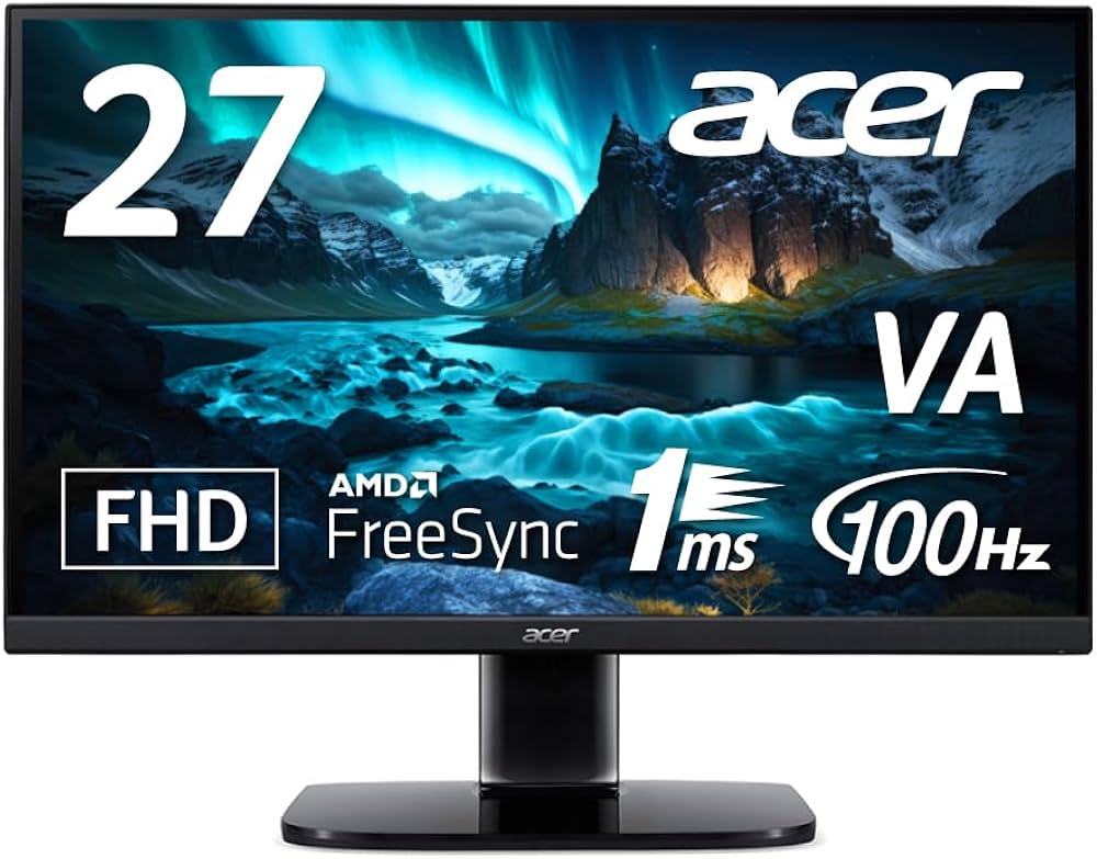 Amazon.co.jp: 日本エイサー 【Amazon.co.jp限定】Acer モニター 27
