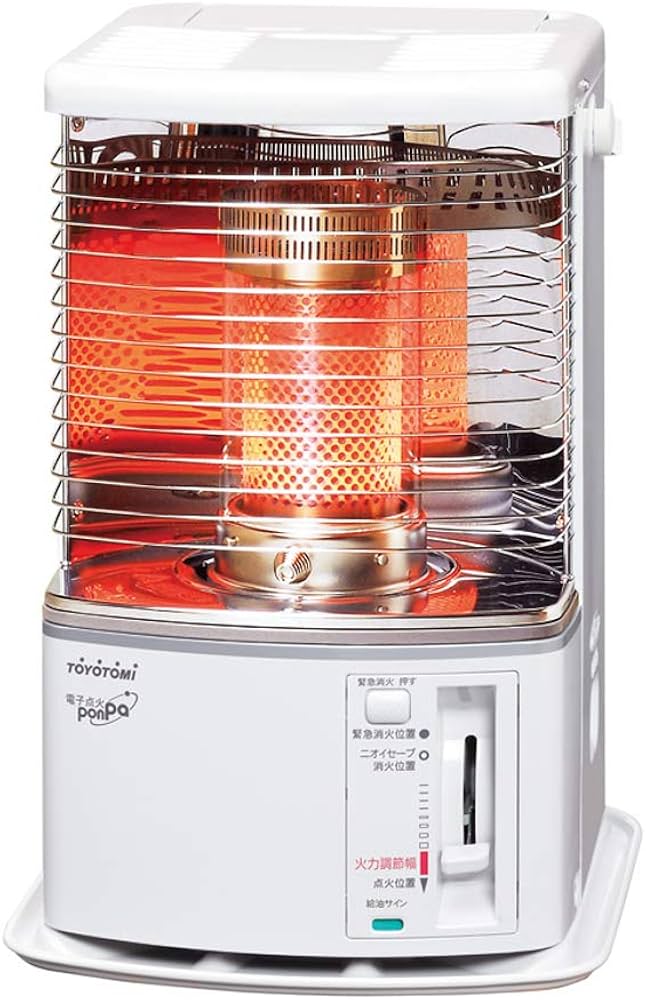 Amazon | トヨトミ 石油ストーブ (木造8畳まで/コンクリート10畳まで