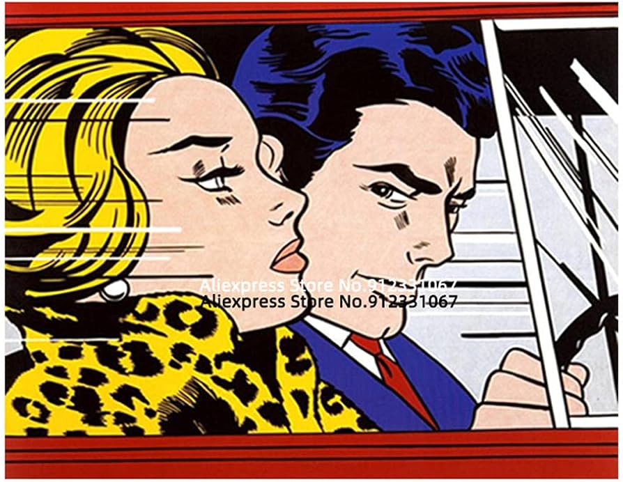 Amazon.co.jp: Roy Lichtenstein ロイリキテンスタイン ポスター