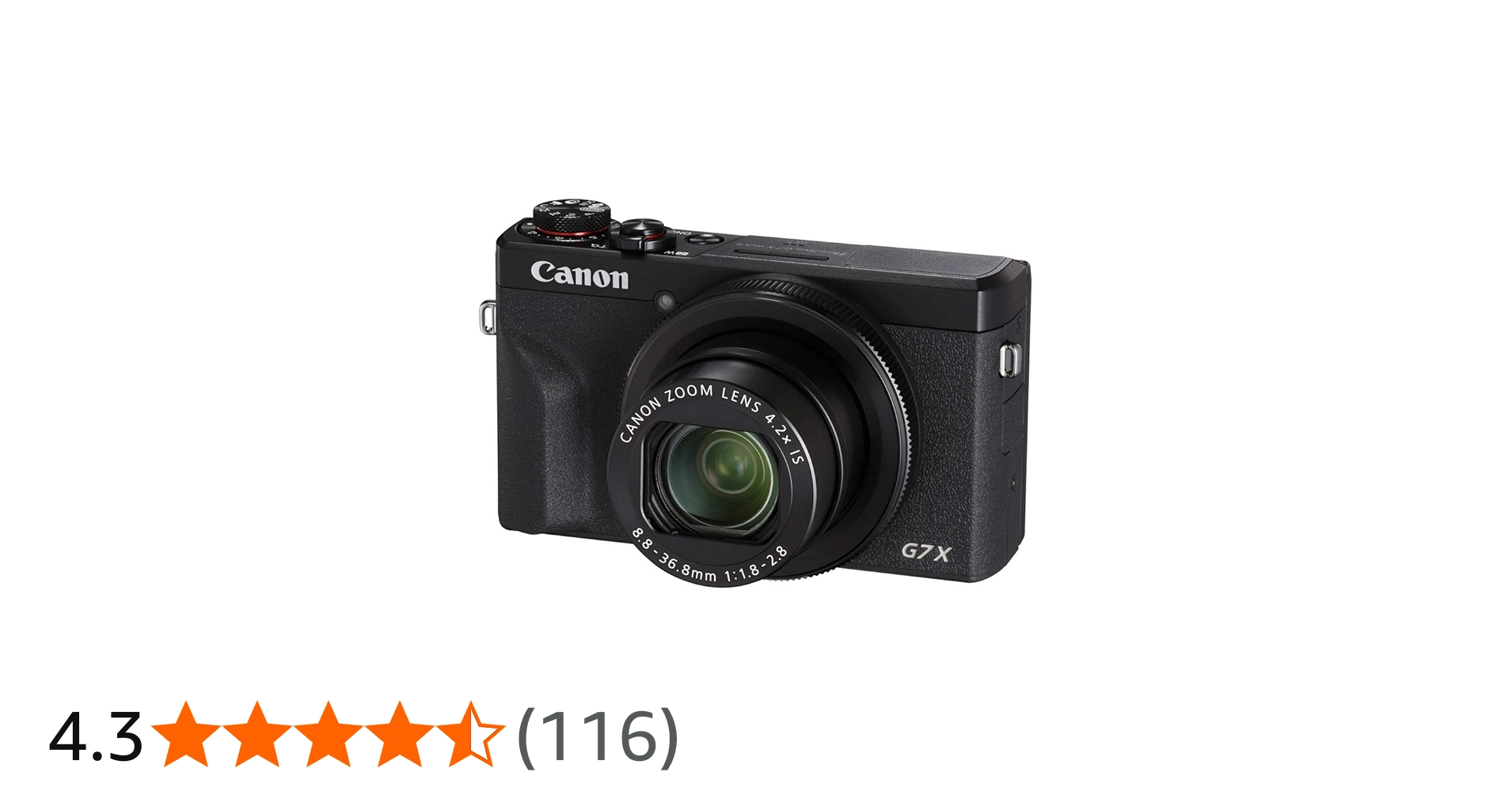 Amazon | Canon コンパクトデジタルカメラ PowerShot G7 X Mark III