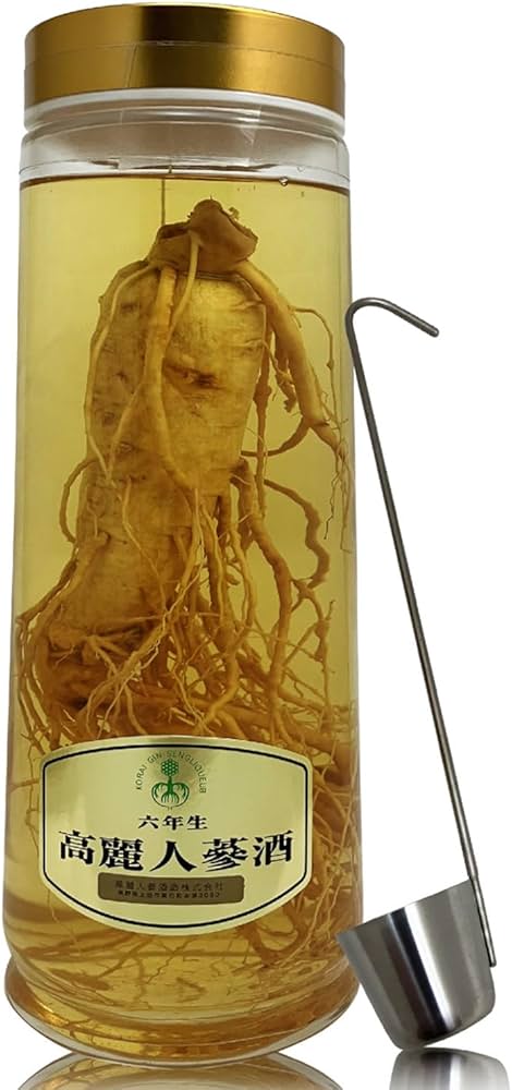 Amazon.co.jp: (体の為の高麗人参酒)6年物根入り特上高麗人参酒