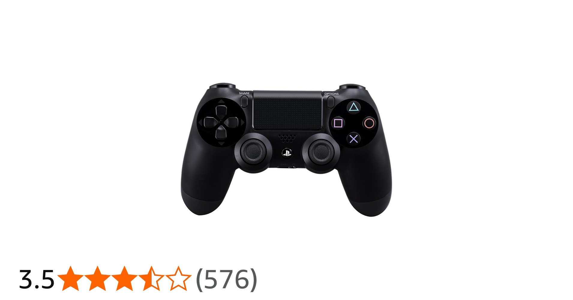Amazon | ワイヤレスコントローラー (DUALSHOCK 4) ジェット・ブラック