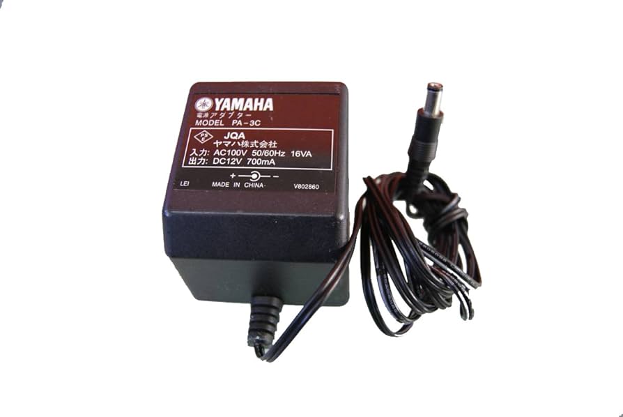 Amazon.com: Genuine Yamaha AC Adapter Power Supply DC12V 700mA