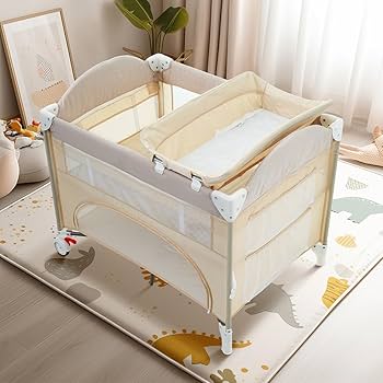 Amazon.co.jp: Kennkari ベビーサークル 新生児 折りたたみ プレイヤー
