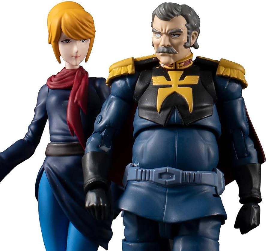 ガレージキット 機動戦士ガンダム 1/12？ランバ・ラル＆クラウレ