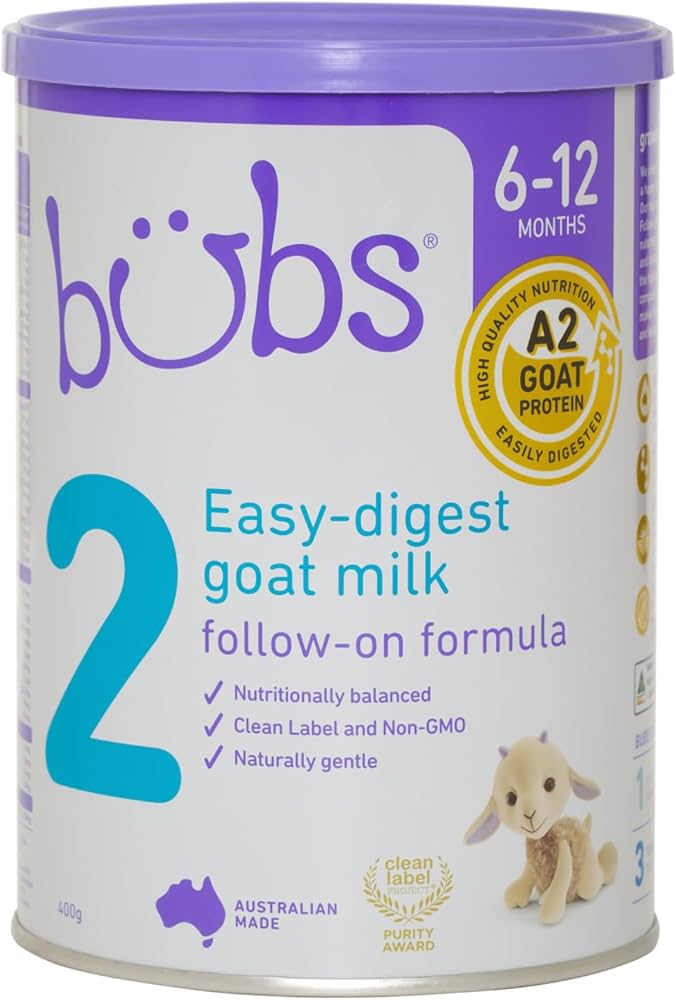 bubs Easy-digest goat milk 800g ヤギミルク2個 bubs Easy-digest