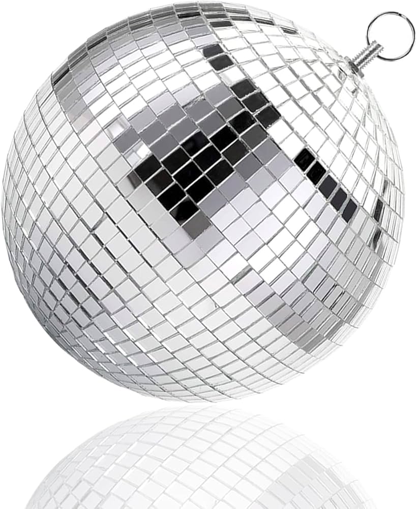 Amazon.co.jp: ミラーディスコボール ディスコライト ミラーボール