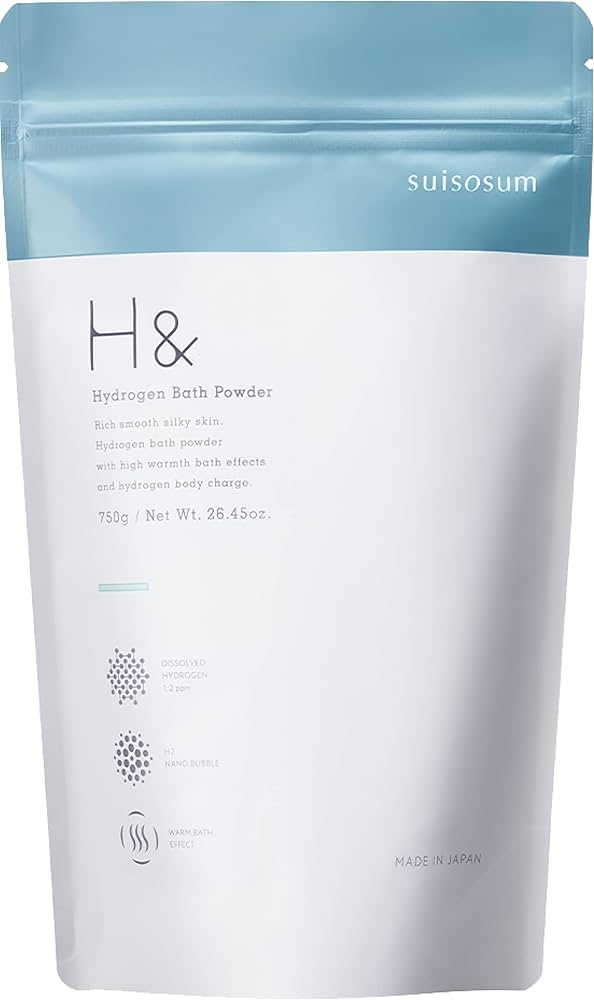 Amazon | H&アッシュアンド 入浴剤 高濃度水素 炭酸 【全身を温かい