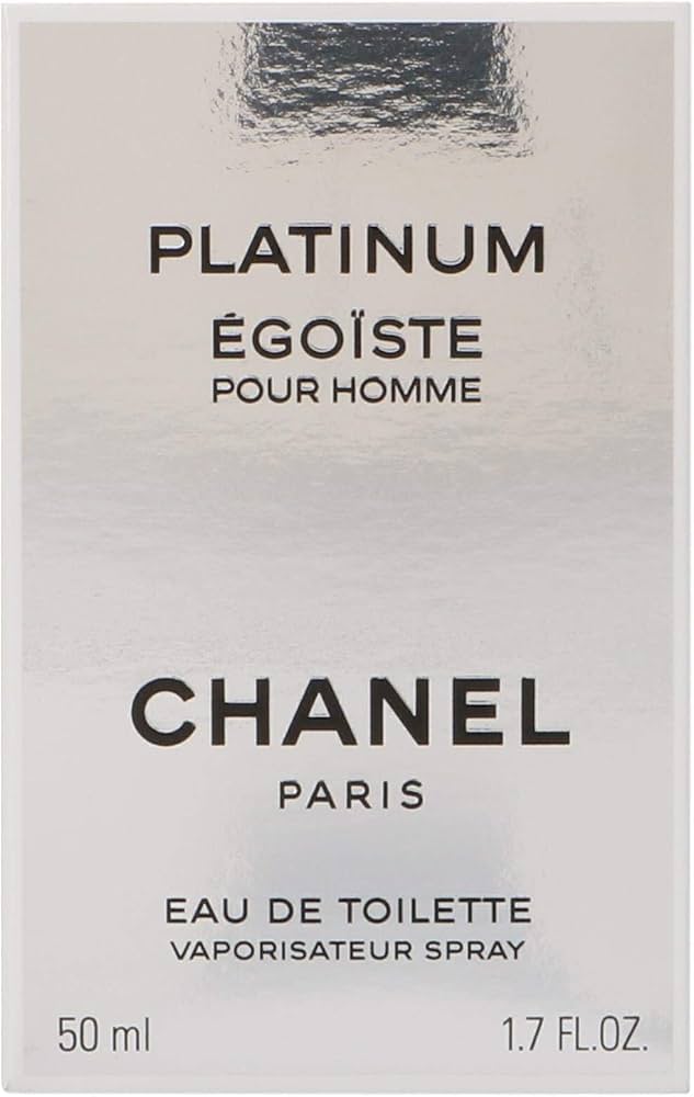 Amazon.com : Egoiste Platinum by Chanel for Men, Eau De Toilette
