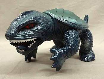 Amazon.co.jp: 日東復刻 ガメラ 青 ソフビ ブルマァク スラッシュ