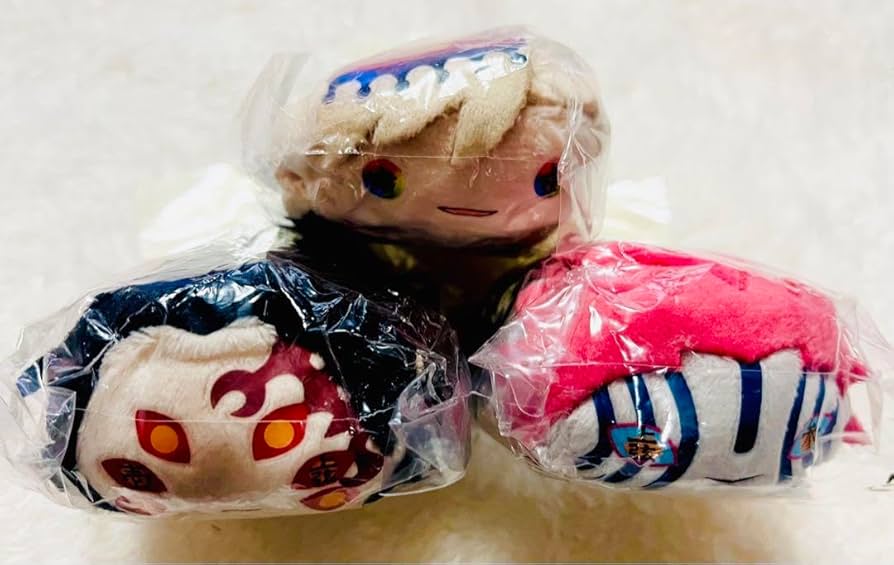 Amazon.co.jp: 鬼 滅 黒死牟 童磨 猗窩座 のるキャラマスコット 鬼