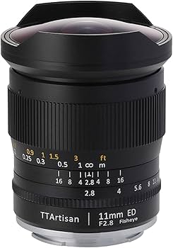 Amazon.co.jp: TTArtisan 11mm F2.8 単焦点レンズ 魚眼レンズ ソニーE