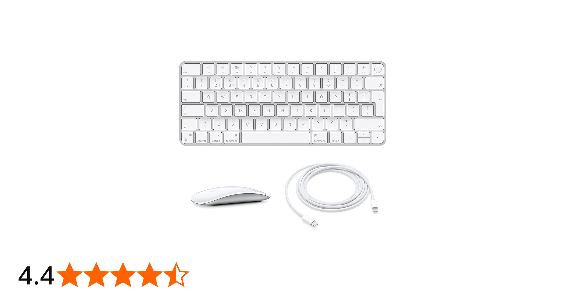 Apple Magic Keyboard and Mouse with Touch ID - British English