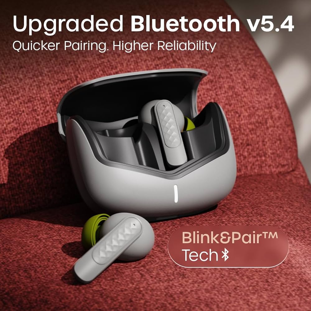 GOBOULT Z40 V2.0 with 70H Playtime, Quad Mic ENC, 45ms Low Latency