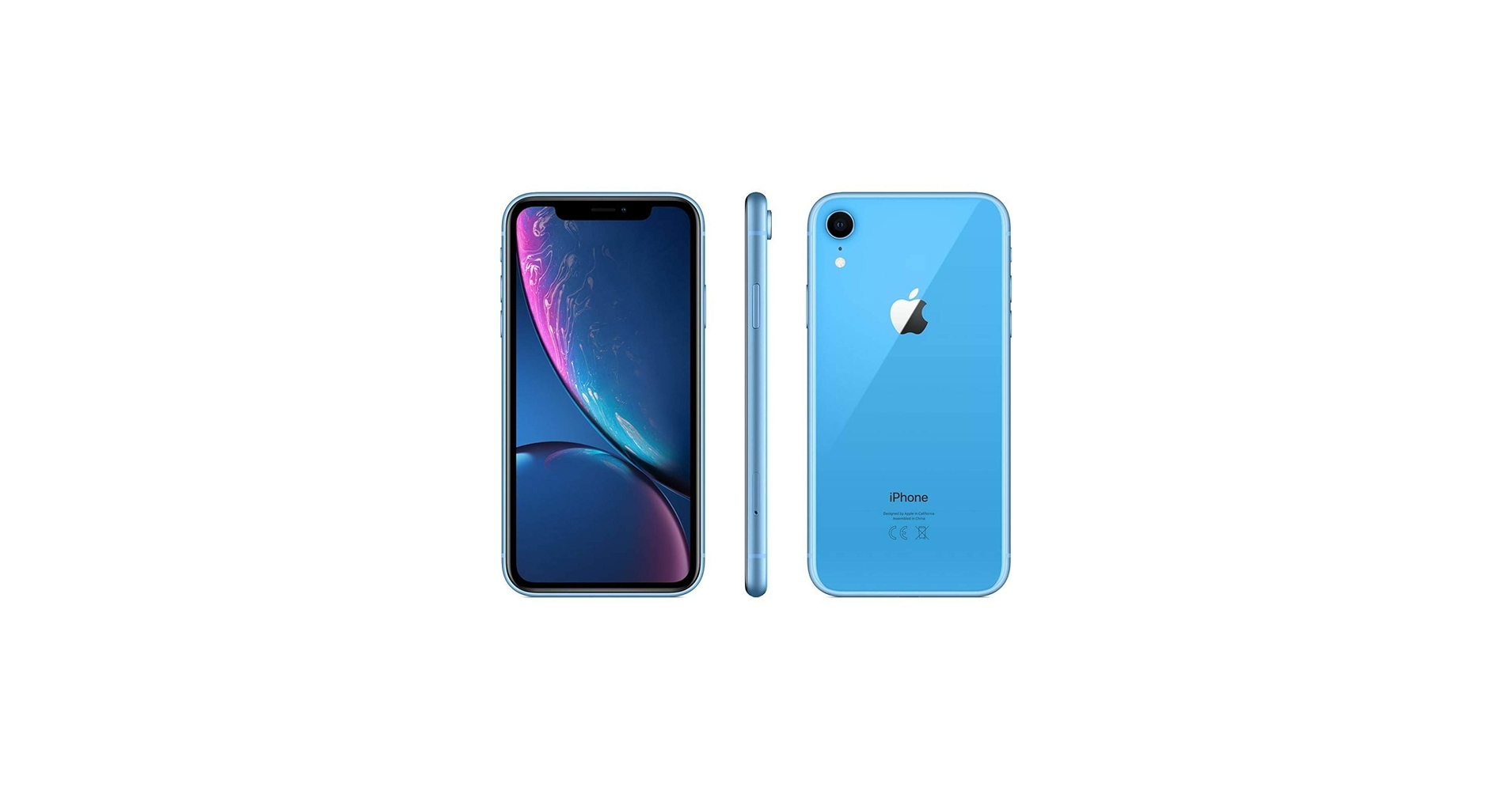 Amazon.com: Apple iPhone XR, 64GB, Blue - Unlocked (Renewed