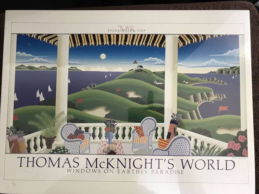 未開封】トーマス・マックナイト シーサイド ゴルフ 1000ピース Thomas