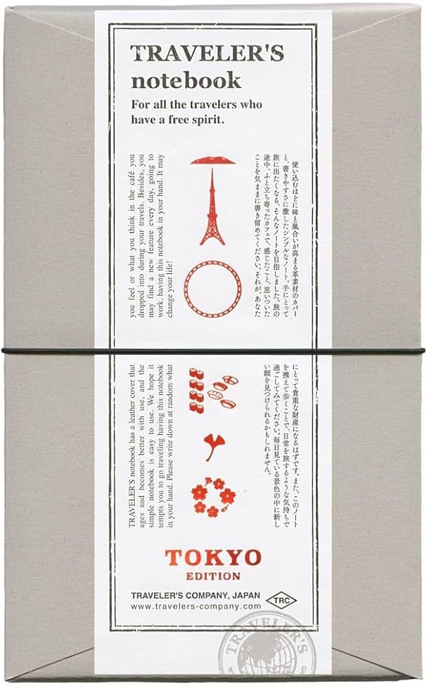 Amazon | トラベラーズノート レギュラーサイズ 限定 TOKYO 黒