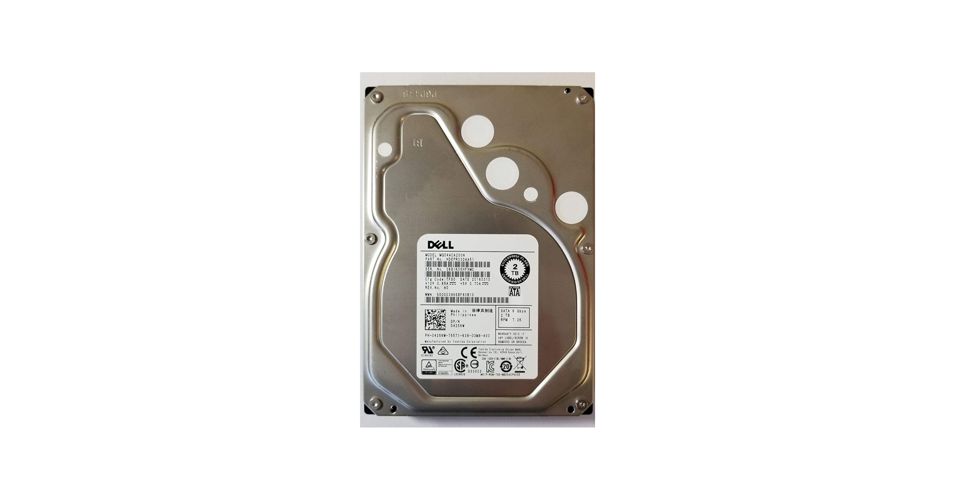 Amazon | 東芝 2TB HDD 7.2K RPM 3.5インチ 6Gb/s SATA ハードディスク