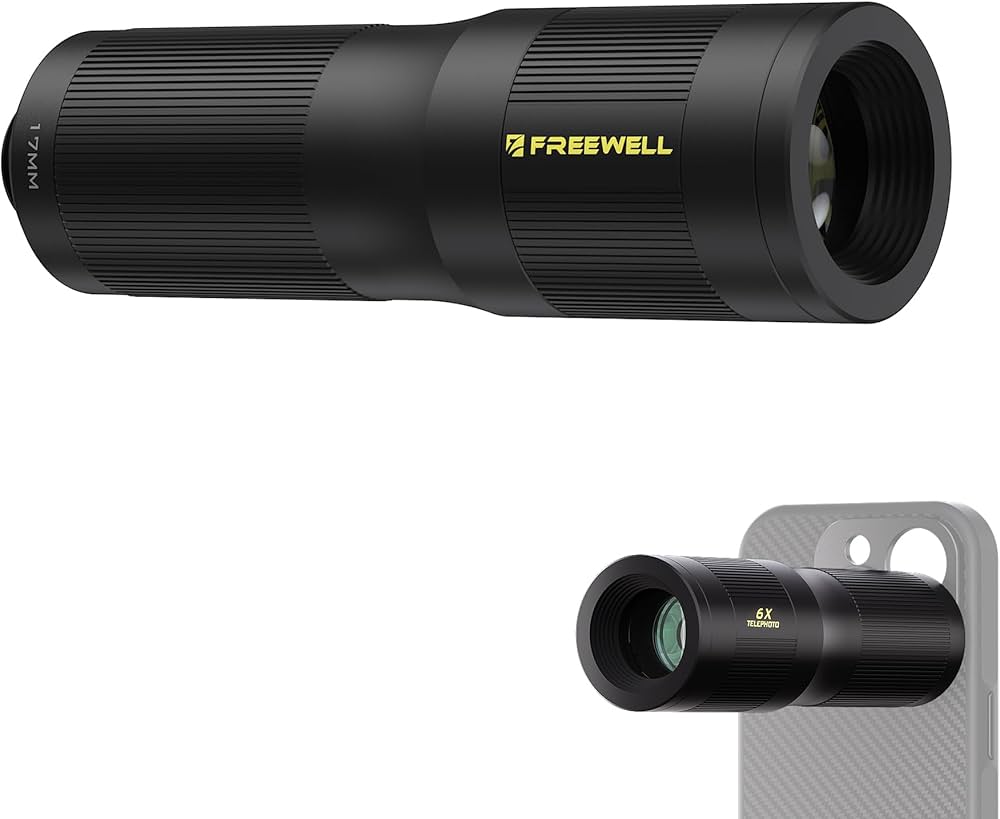 Amazon.co.jp: Freewell 6倍望遠レンズ（17mmマウント） Freewell