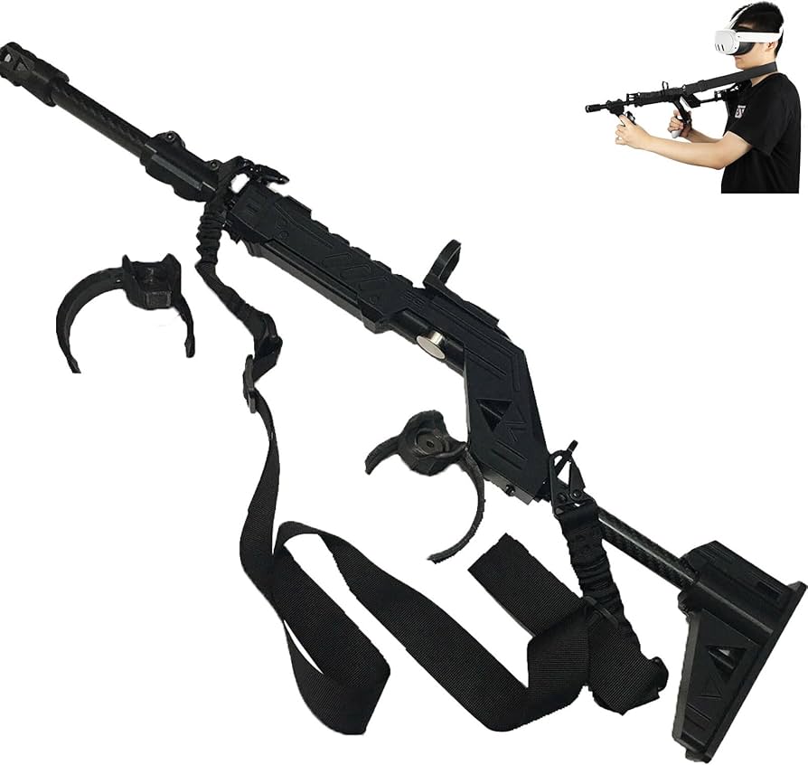 Amazon.co.jp: YipuVR VR ガンストック Meta Quest 2 用、VR Gun Stock