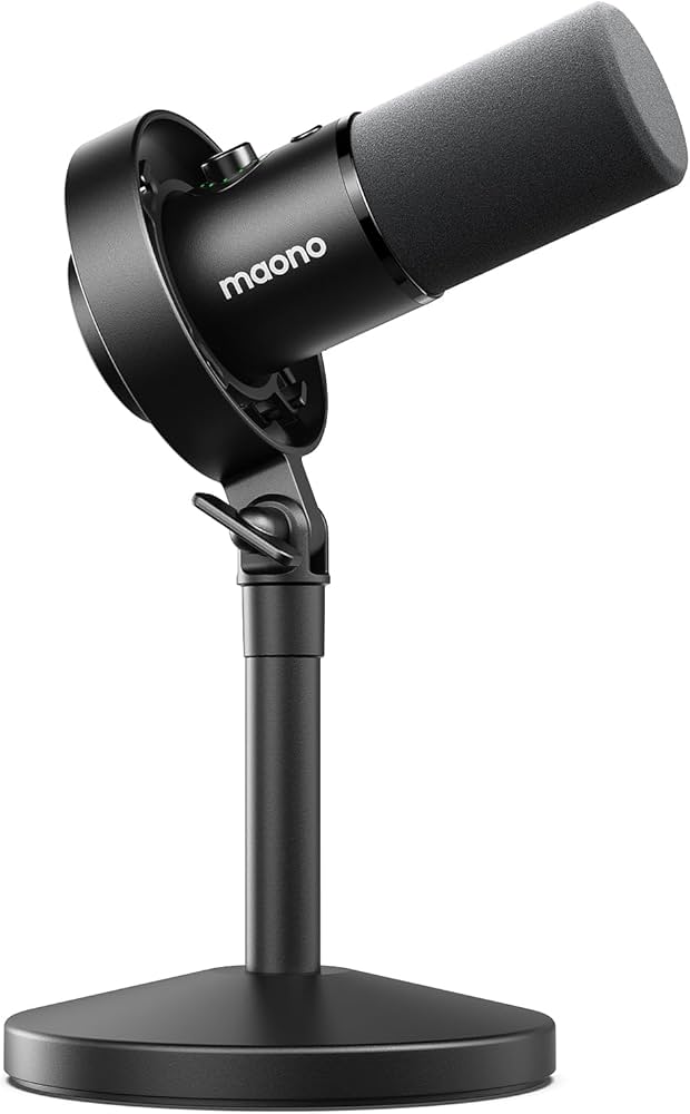 Amazon.co.jp: MAONO USB XLR ダイナミックマイク 192kHz/24bit