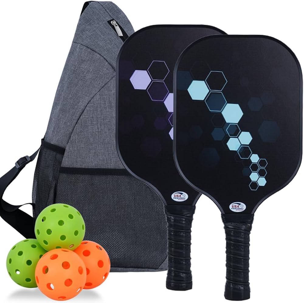 Amazon.co.jp: ピックルボールパドル、USAPA承認ピックルボールパドル