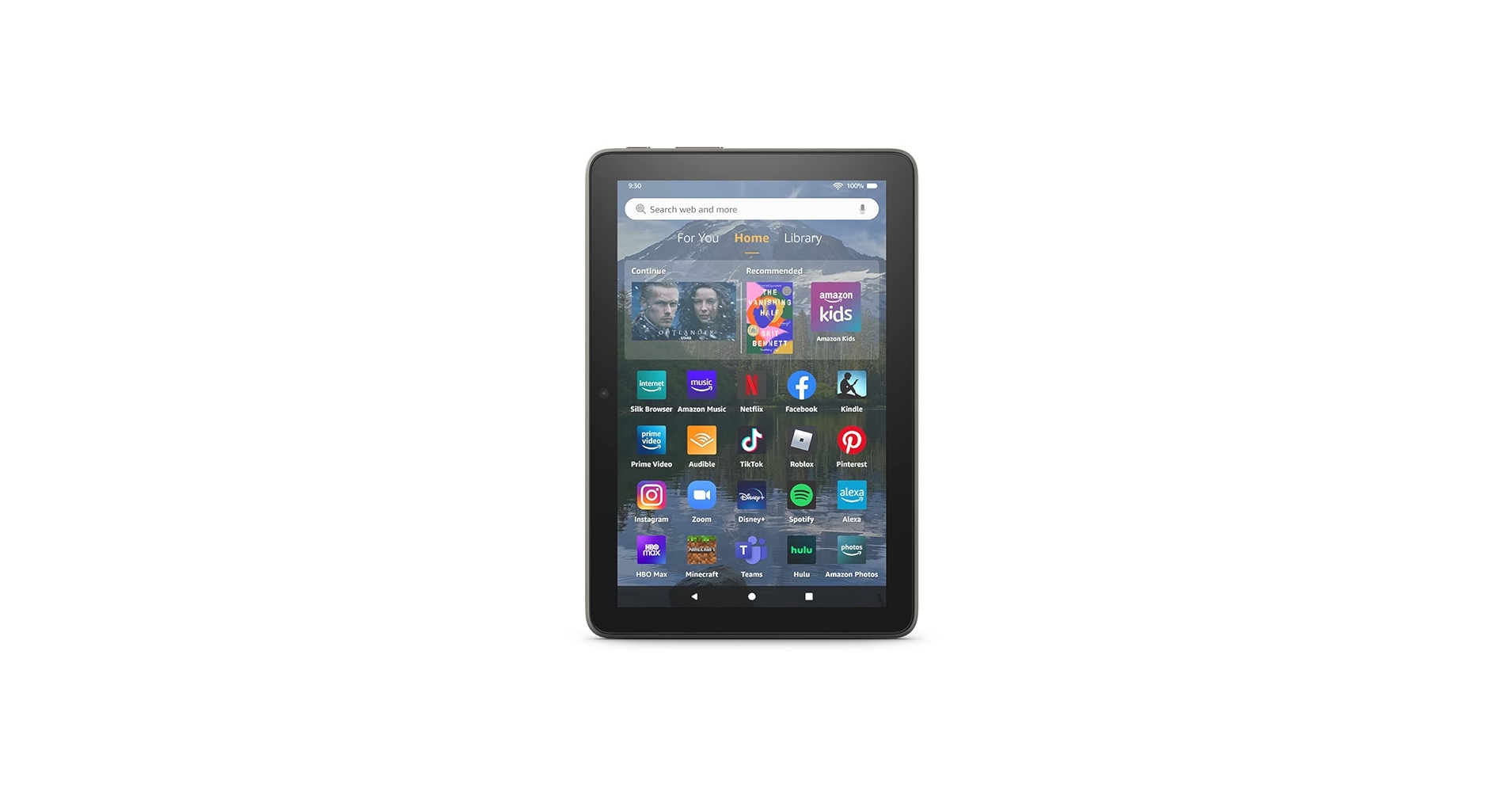 2022 Gray Fire HD 8 Plus Tablet with 64 GB & 3GB RAM | Amazon