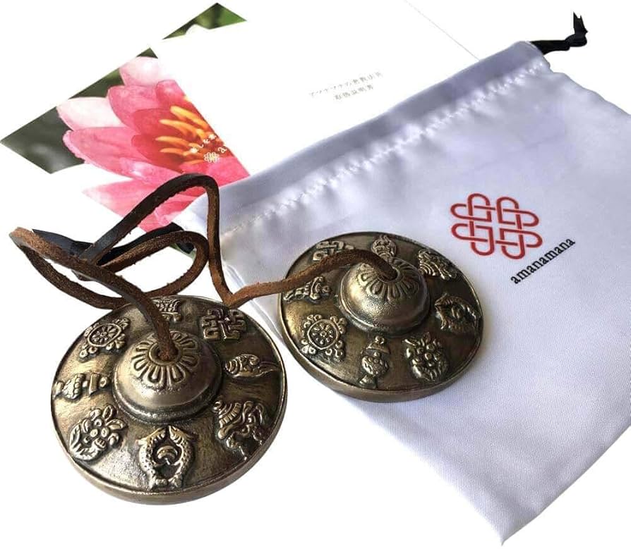 Amazon | ティンシャ [アマナマナ] 八吉祥文様 浄化 ヨガ 瞑想 開運