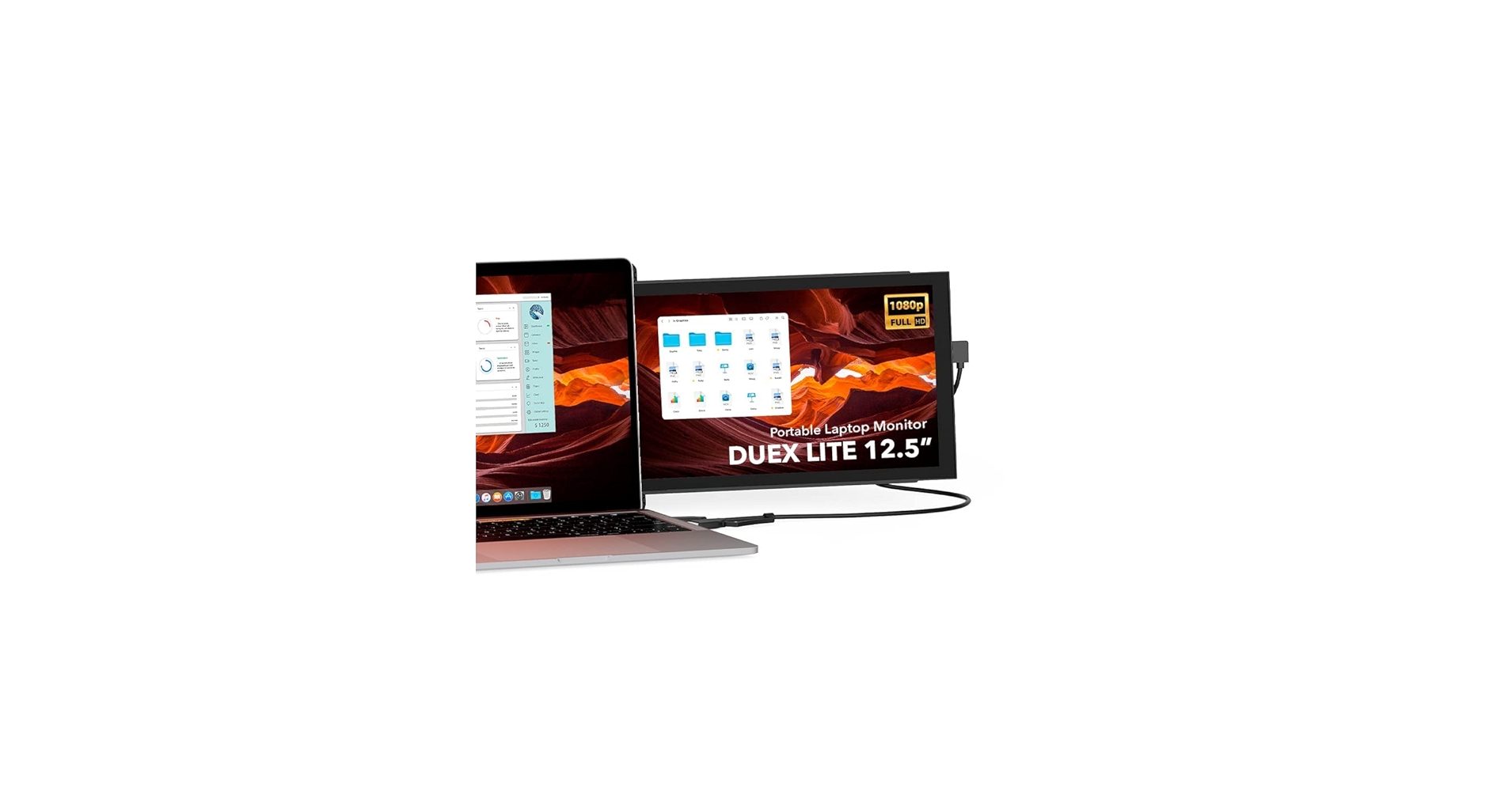 Amazon.com: Duex Lite New Mobile Pixels Portable Monitor, 12.5