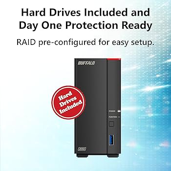 Amazon.com: BUFFALO LinkStation 710 4TB 1-Bay NAS Network Attached