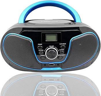Amazon.co.jp: LONPOO ステレオ CDプレーヤー bluetooth対応 FMラジオ