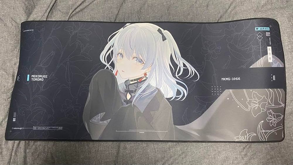 Amazon | 猫麦とろろ デスクマット | デスクマット | 文房具・オフィス用品