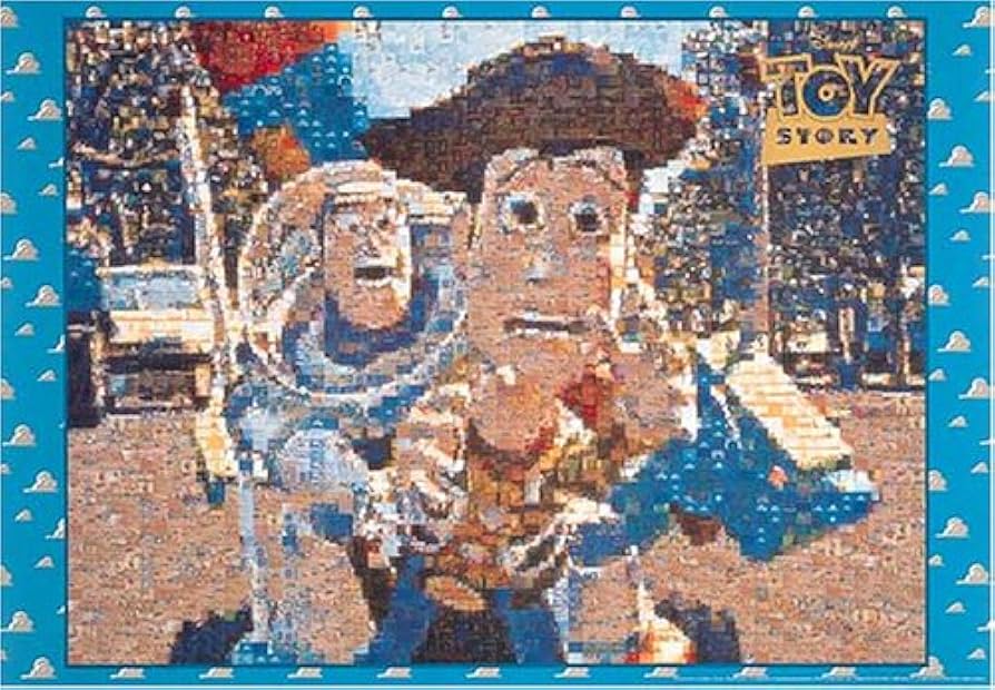 Amazon.co.jp: 1000ピース トイストーリーワールド [モザイクジグソー