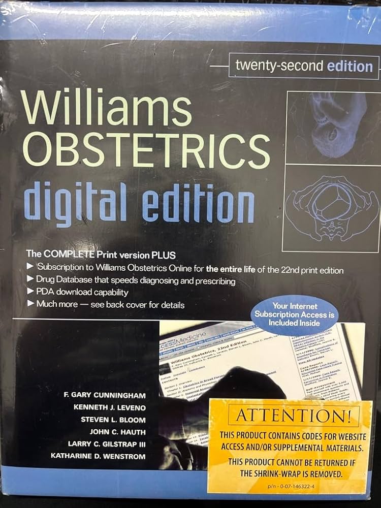 Williams Obstetrics, 22ed - Digital Edition: 9780071482745