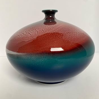 Amazon.co.jp: 極陶芸作家 貞松善次 陽炎 壺 有田焼 陶器 焼き物