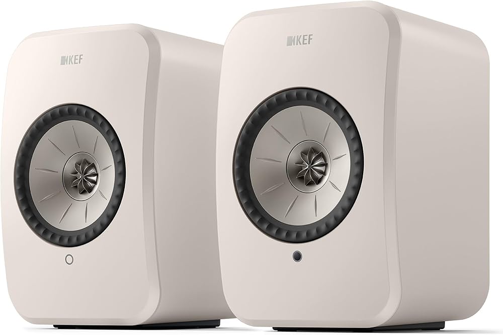 Amazon.com: KEF LSX II LT Wireless HiFi Speakers - Pair (Stone