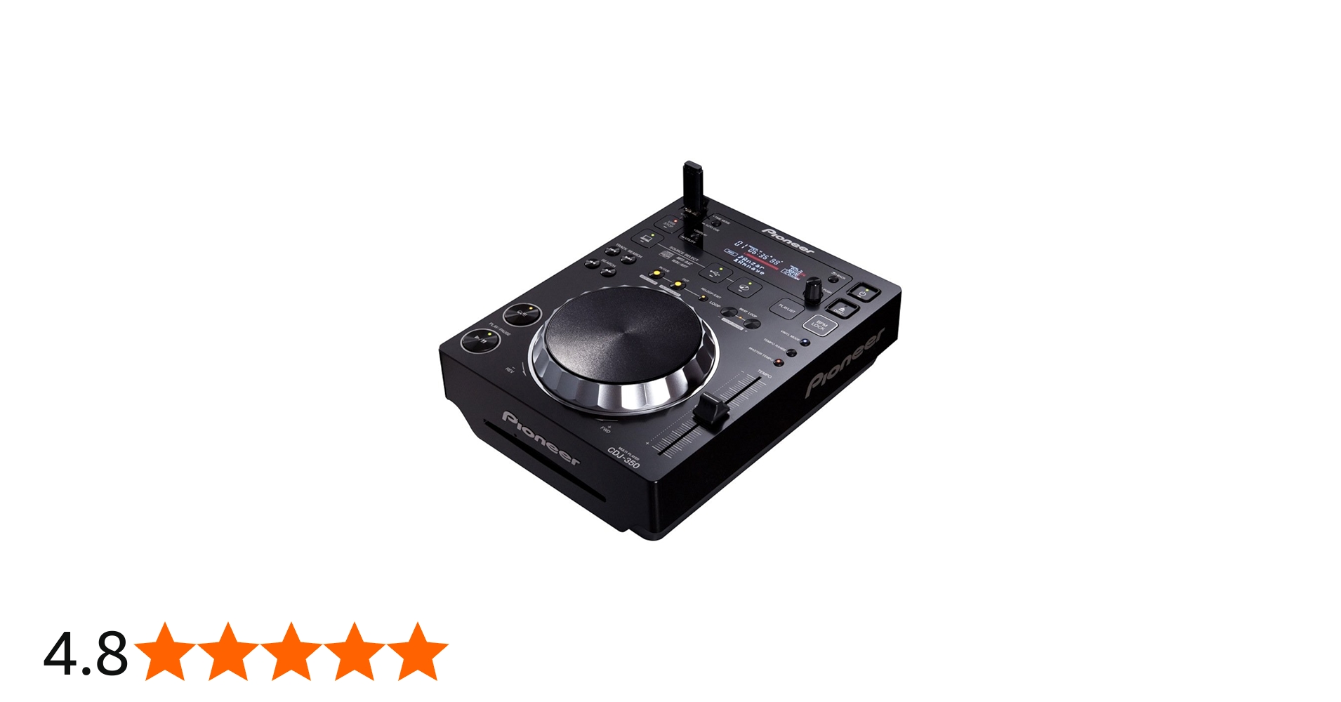Amazon.co.jp: Pioneer DJ用CDプレーヤー ブラック CDJ-350 : Electronics
