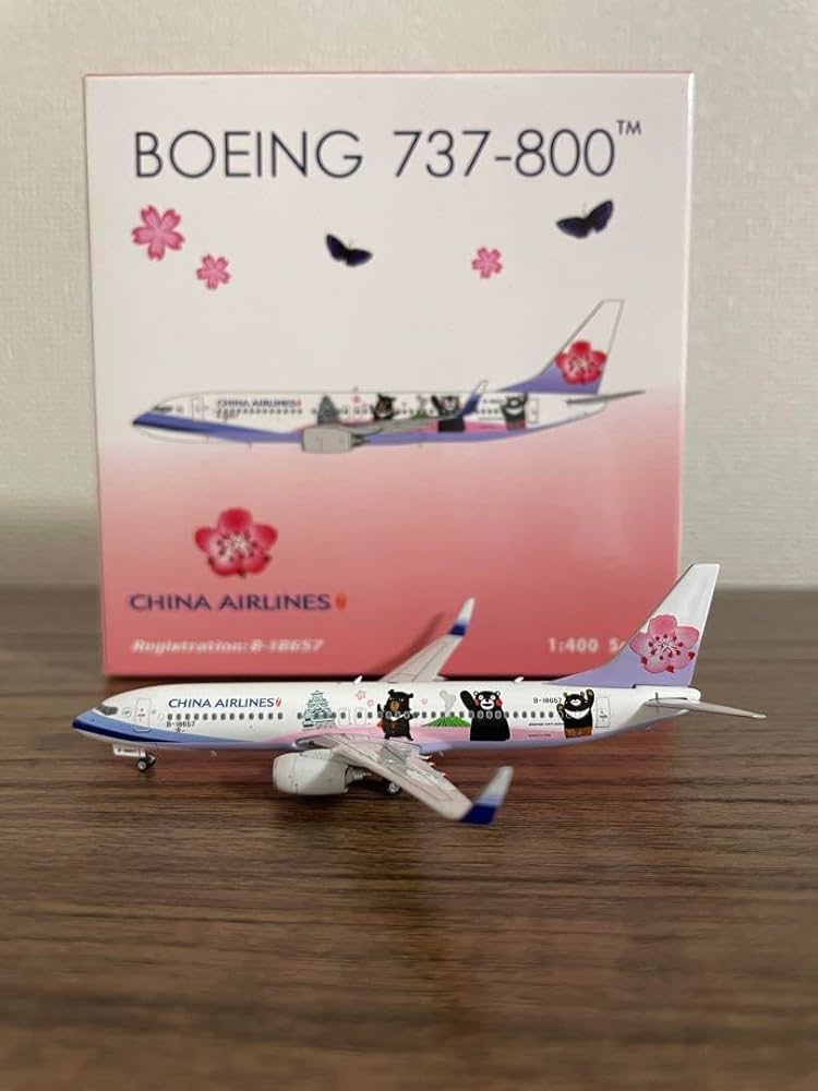 Amazon.co.jp: レア チャイナエアラインB737-800くまモン JC製 1/400