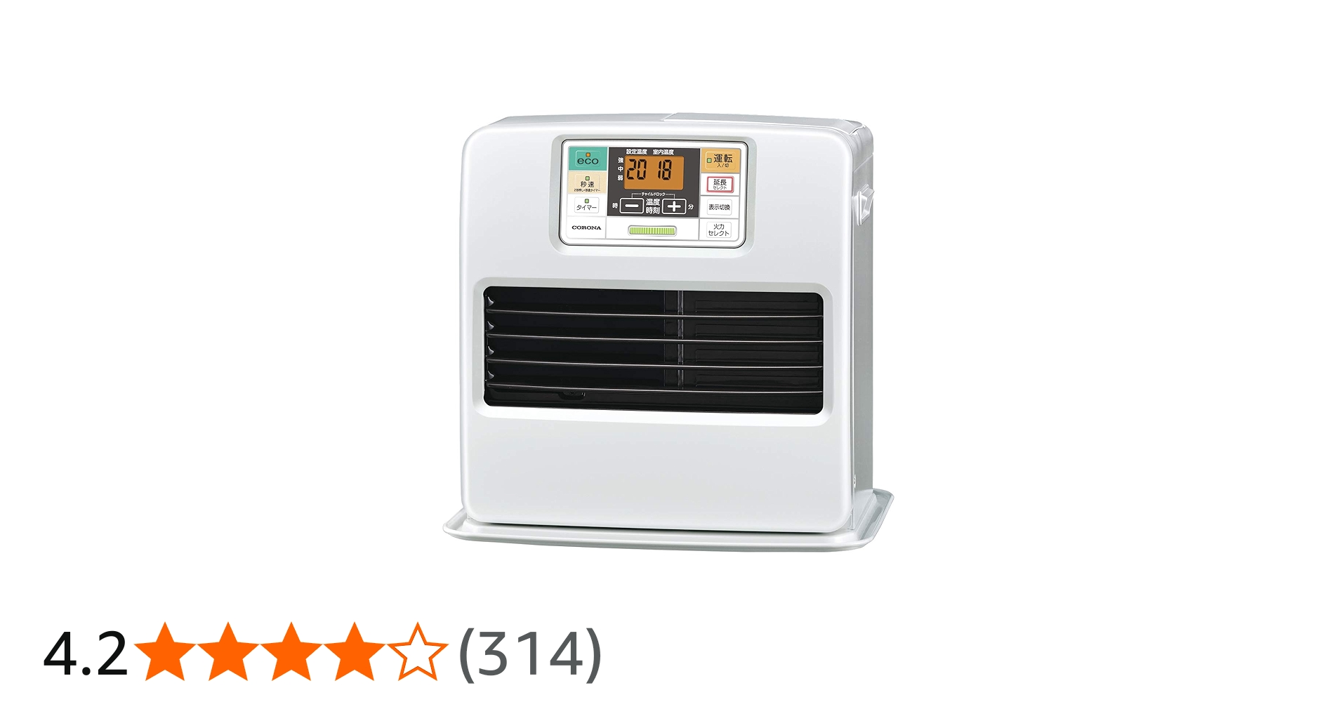 Amazon | CORONA(コロナ) 石油ファンヒーター 【日本生産】 (木造10畳