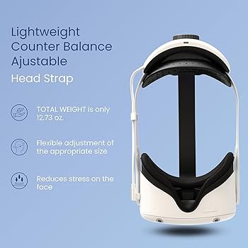 Amazon.com: BUSQUEDA Elite Strap with Battery for Oculus Quest 2