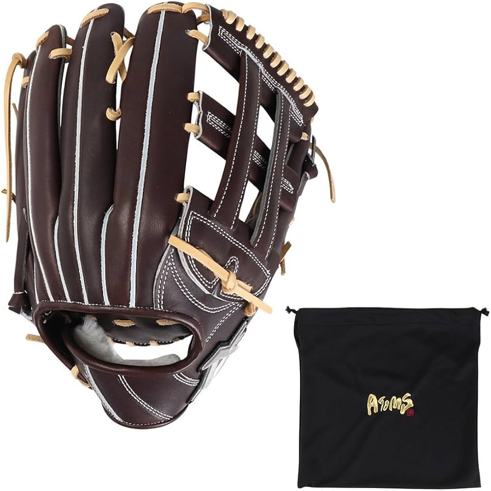 Amazon | アトムズ（ATOMS） 硬式用グラブ 外野手用 野球グローブ 一般
