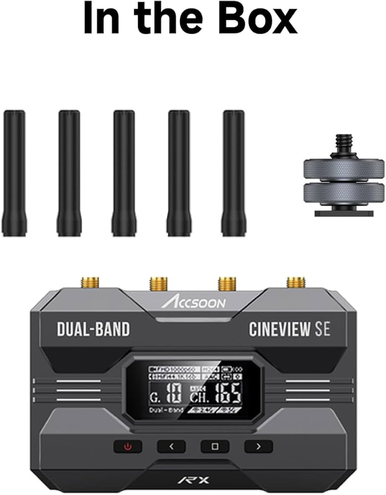 Amazon.com: Accsoon CineView SE Wireless Video Extra Receiver