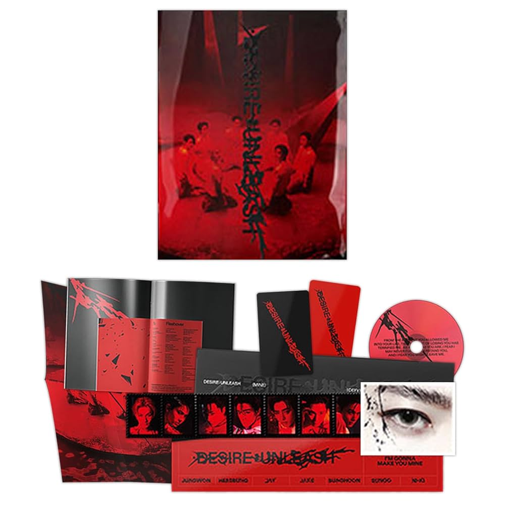 ENHYPEN, ENHYPEN, ENHYPEN - [DESIRE : UNLEASH] (MINE Ver.) Cover +