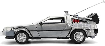 Amazon | JADA TOYS 1/24 バックトゥザフューチャー 40周年 デロリアン