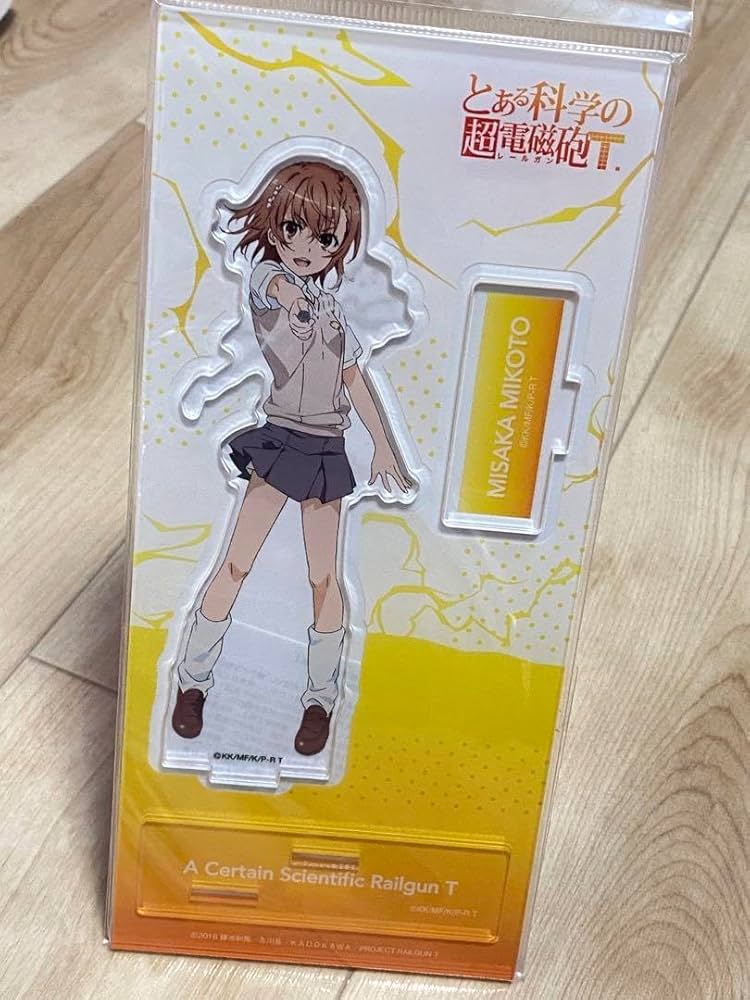 とある科学の超電磁砲 御坂美琴 聖誕祭 当選品 ライトアップアクリル