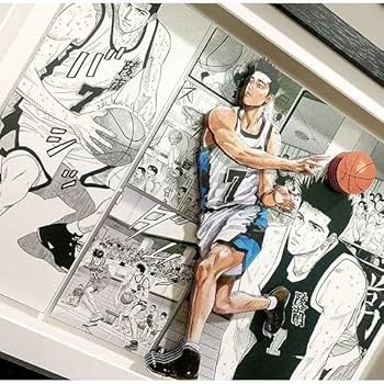 Amazon.co.jp: SLAM DUNK スラムダンク 立体画 中国 仙道彰 : おもちゃ