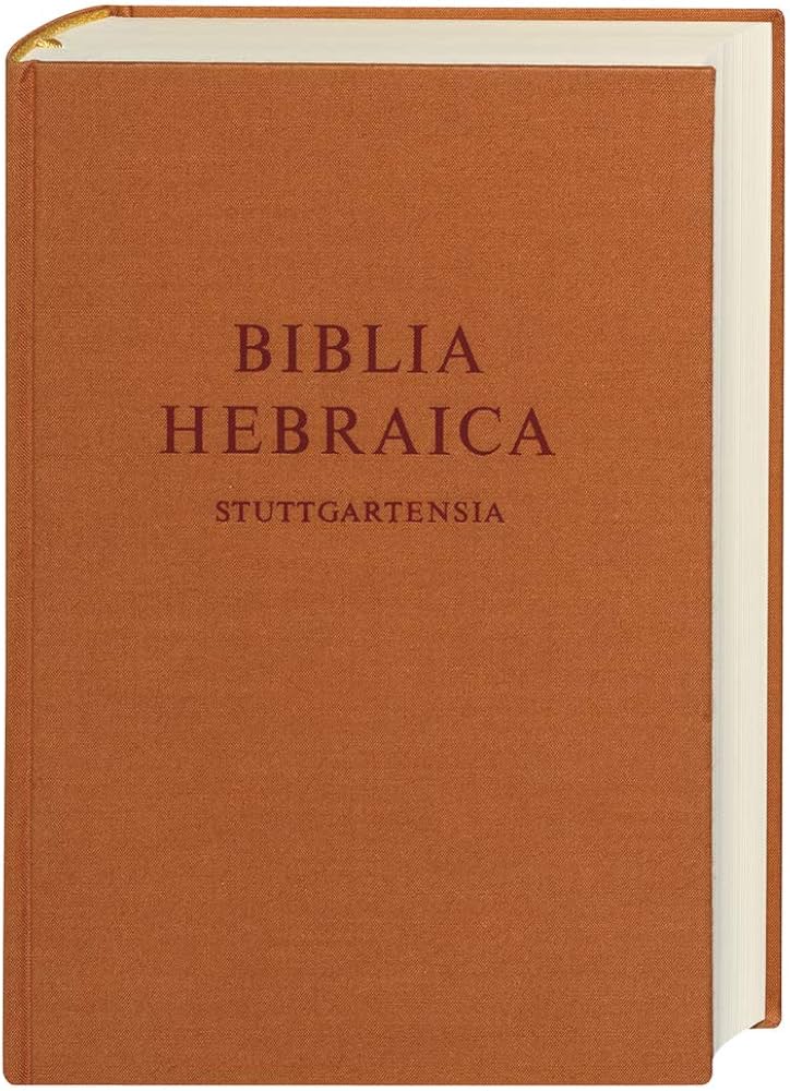 Biblia Hebraica Stuttgartensia (BHS), Standard Edition (Hardcover