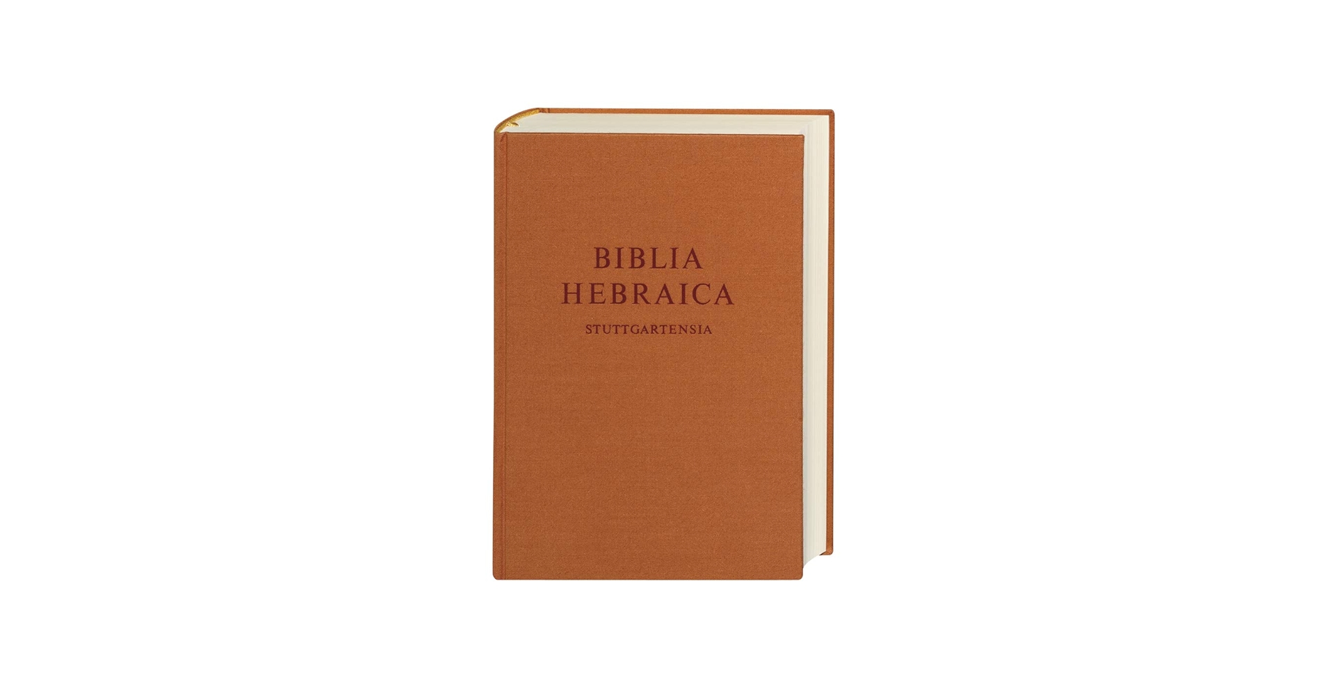 Biblia Hebraica Stuttgartensia (BHS), Standard Edition (Hardcover