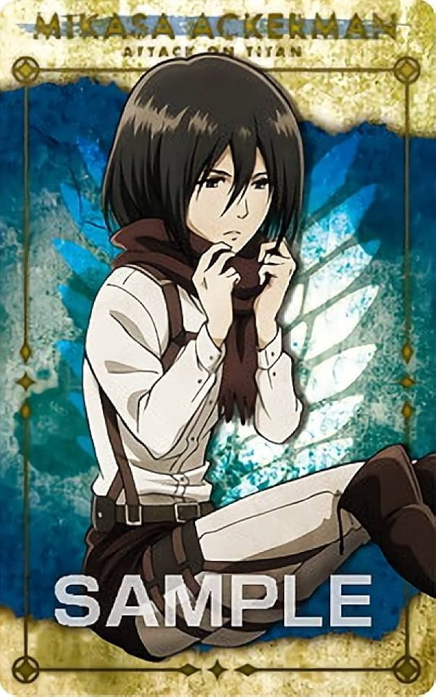 Amazon.co.jp: 【No.19 ミカサ・アッカーマン】 進撃の巨人 メタリック